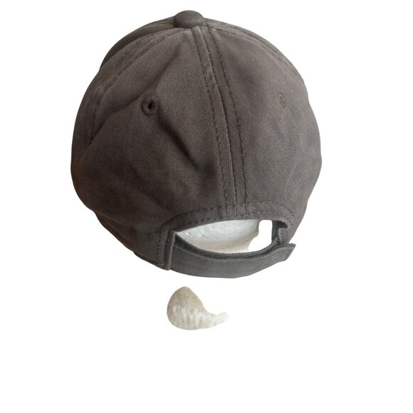 Islandview Resort & Charters Sitka Alaska Gray Baseball Cap Adjustable Strap Cot - Picture 3 of 4